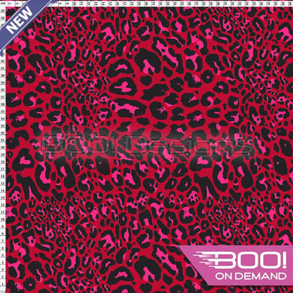 Spandex Prowler Pink Red Fabric