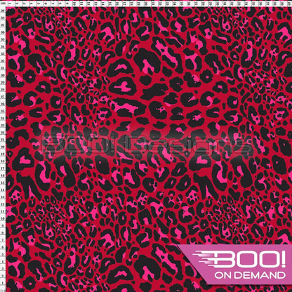Spandex Prowler Pink Red Fabric