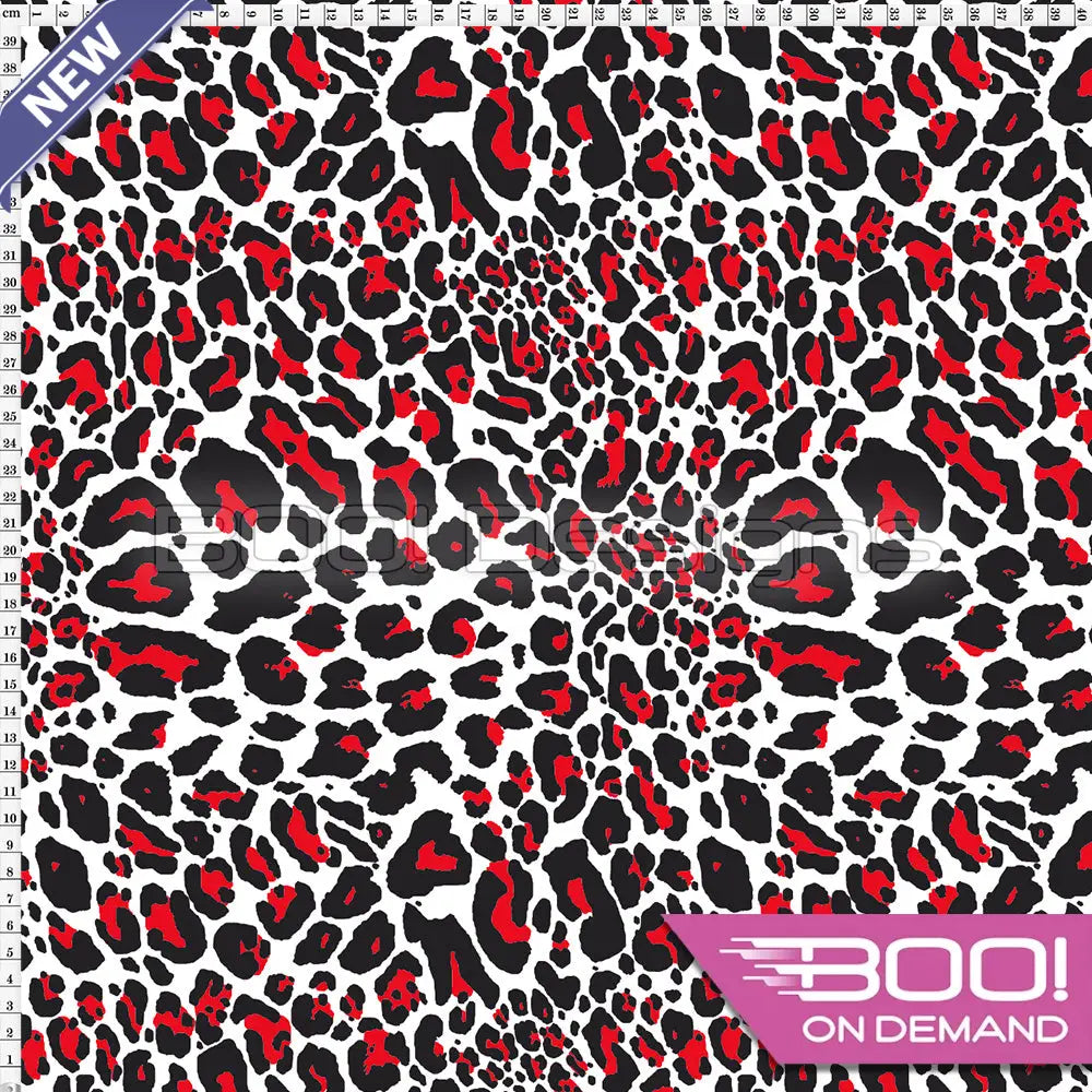 Spandex Prowler Red Fabric