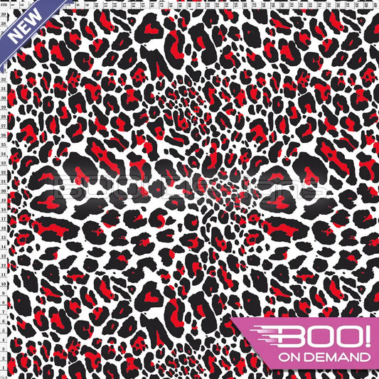 Spandex Prowler Red Fabric