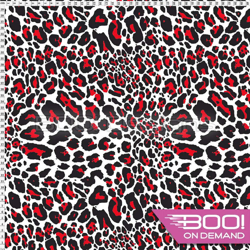 Spandex Prowler Red Fabric