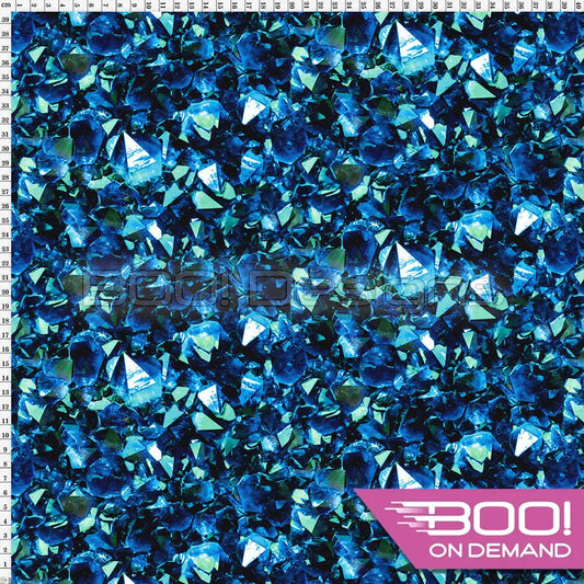 Spandex Quartz Blue Fabric