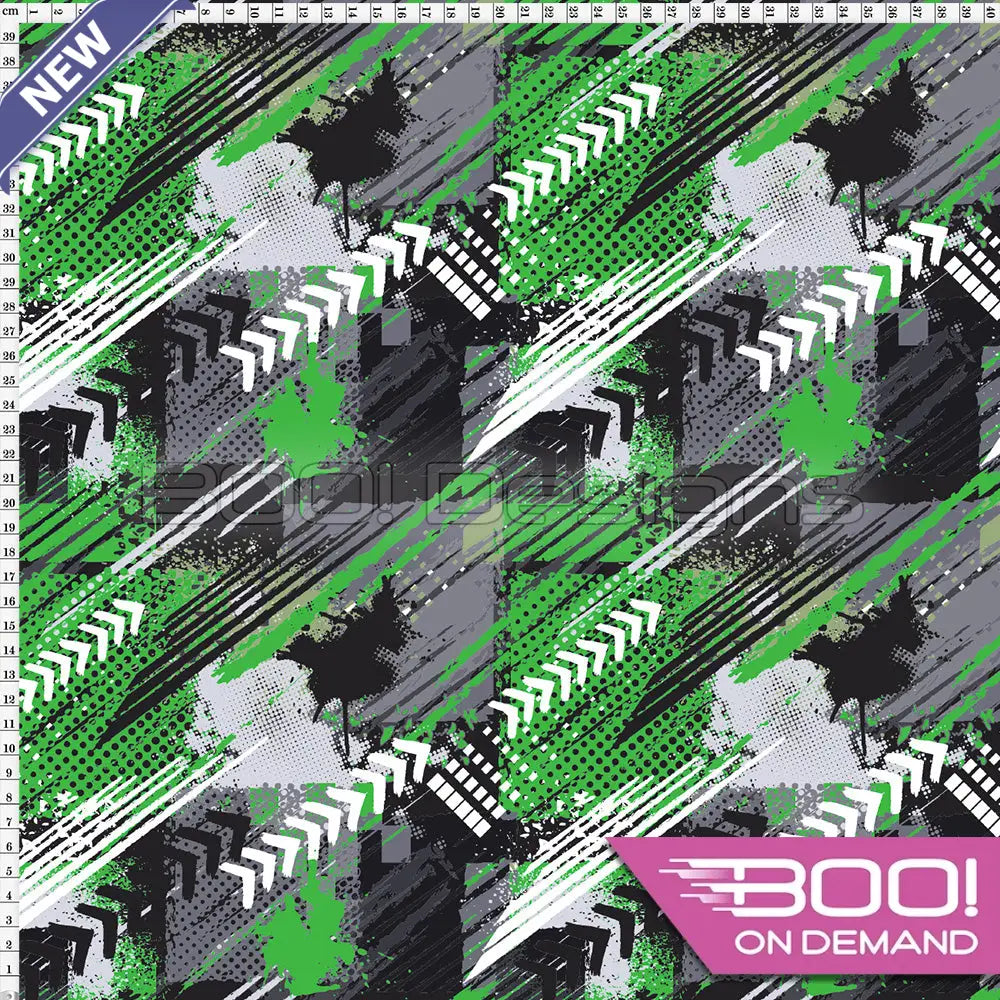 Spandex Rally Green Fabric