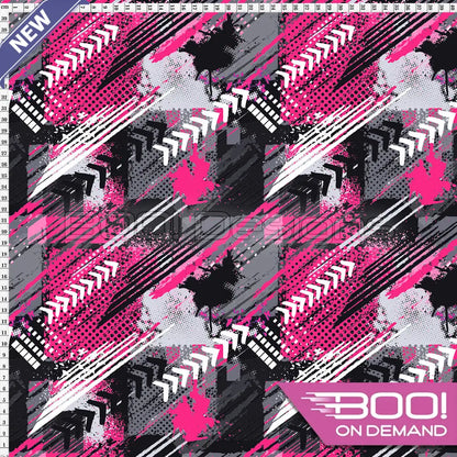 Spandex Rally Pink Fabric