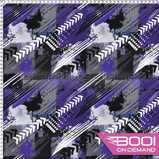 Spandex Rally Purple Fabric