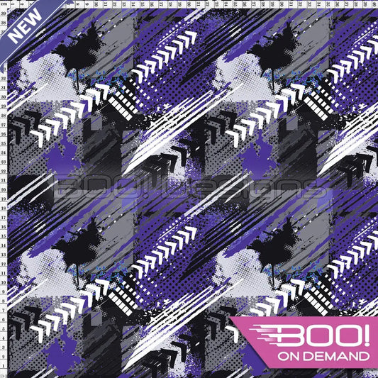 Spandex Rally Purple Fabric