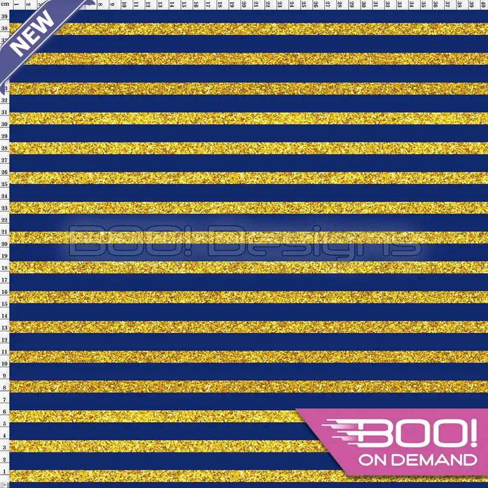 Spandex Reindeer Girl Glitter Stripe Fabric