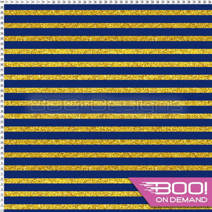 Spandex Reindeer Girl Glitter Stripe Fabric