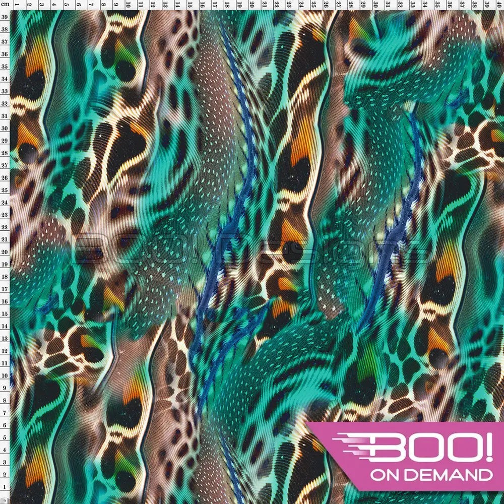 Spandex Safari Green Fabric