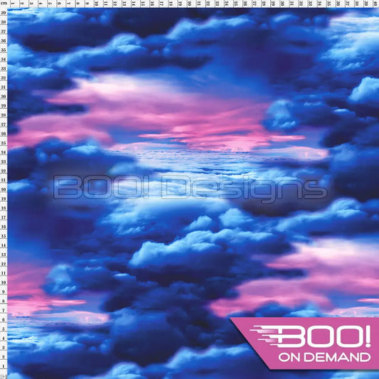 Spandex Serenity Blue Fabric