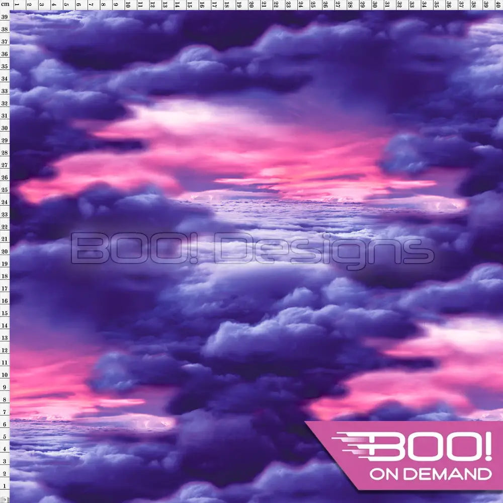 Spandex Serenity Purple Fabric