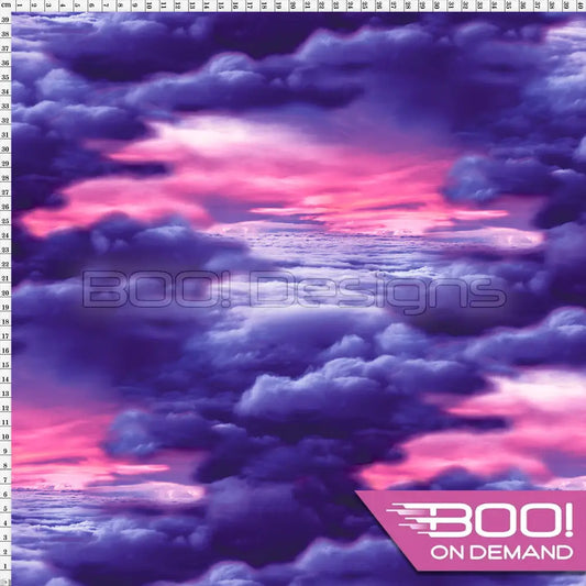 Spandex Serenity Purple Fabric