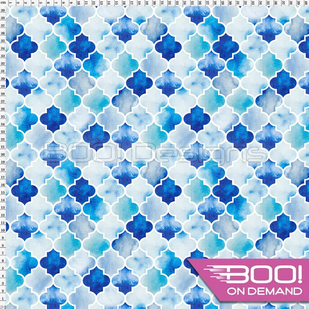 Spandex Sicily Blue Fabric