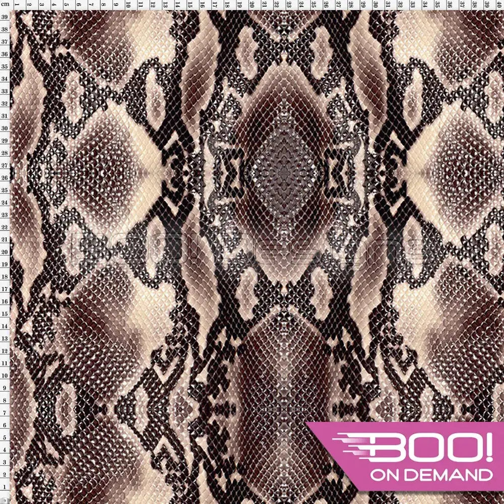 Spandex Snake Natural - Fabric