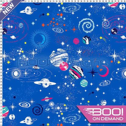 Spandex Solar Blue - Fabric