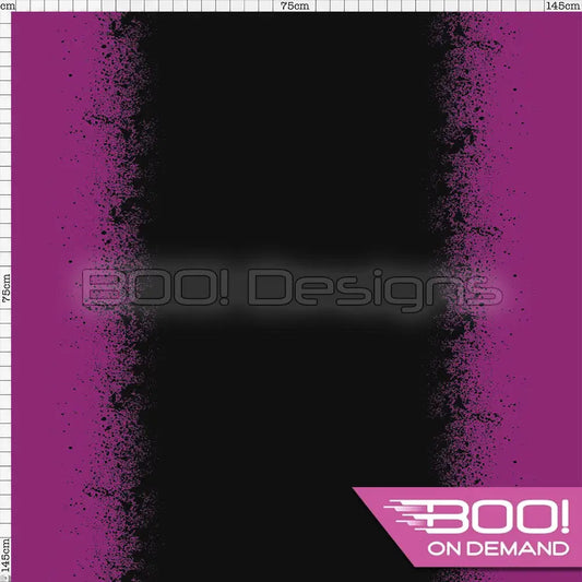 Spandex Splat Magenta Fabric
