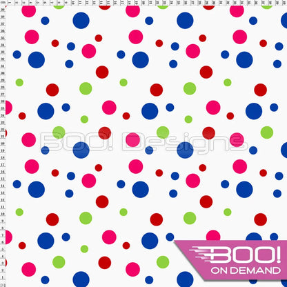 Spandex Spots Assorted Multi - Fabric