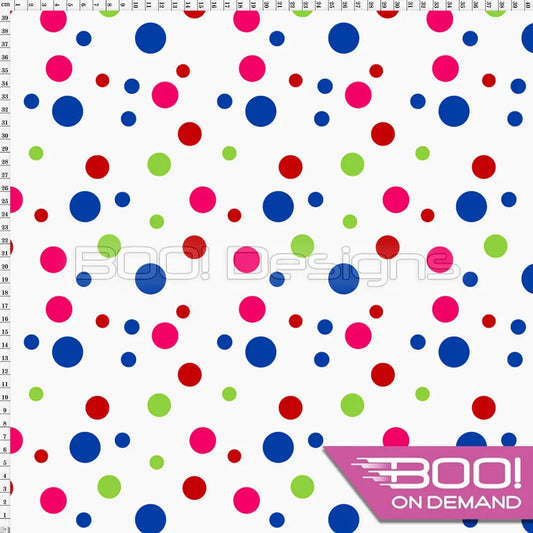 Spandex Spots Assorted Multi - Fabric