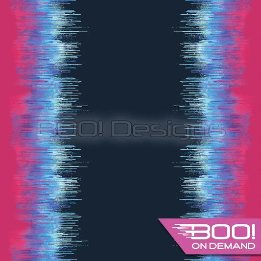 Spandex Spray Paint Pink Blue Fabric