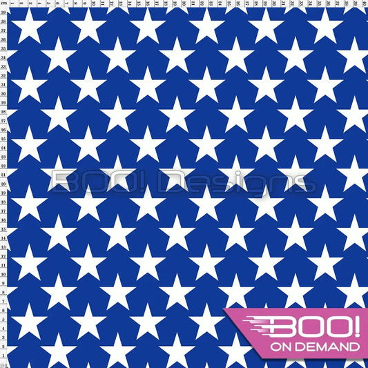 Spandex Stars Royal Fabric