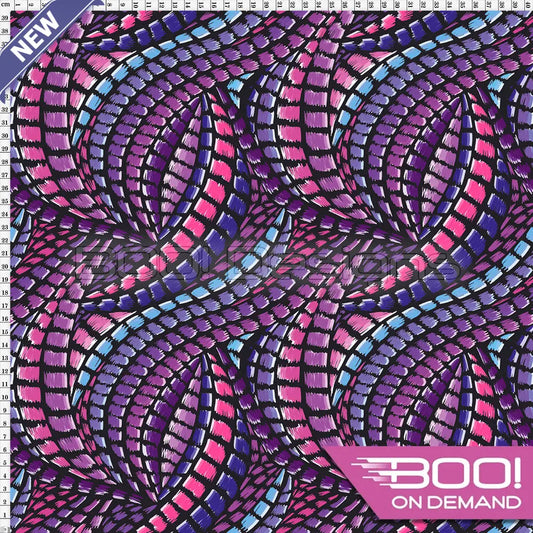 Spandex Stitcher Purple Fabric