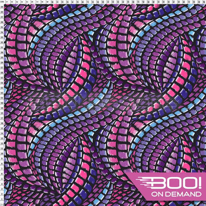 Spandex Stitcher Purple Fabric