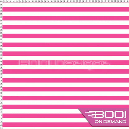 Spandex Stripes 14mm Warrior Pink Fabric