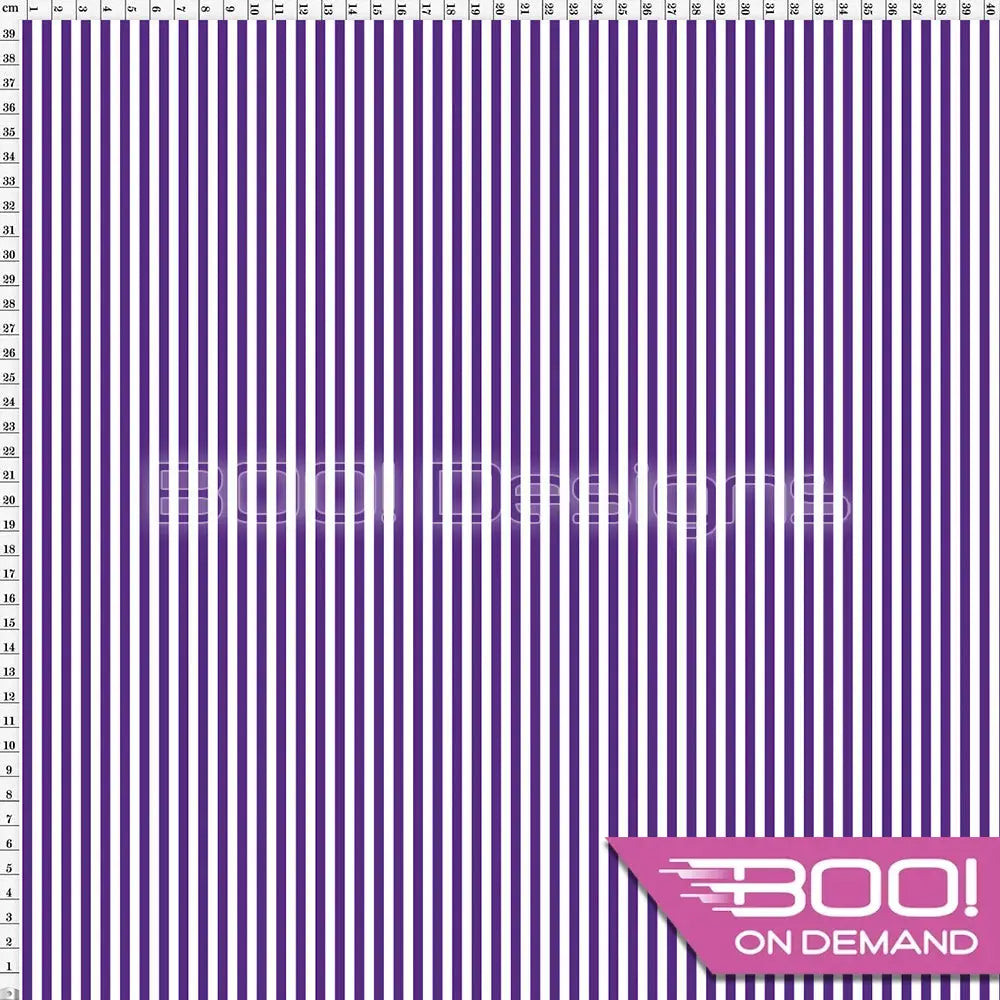 Spandex Stripes 4mm Candy Purple Fabric