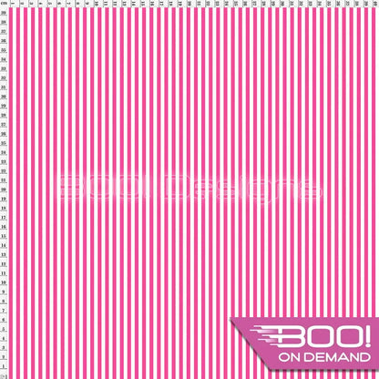 Spandex Stripes 4mm Warrior Pink Fabric