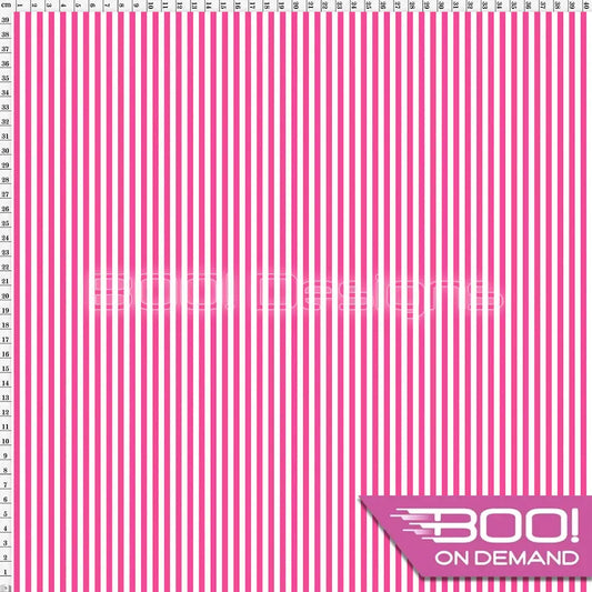 Spandex Stripes 4mm Warrior Pink Fabric