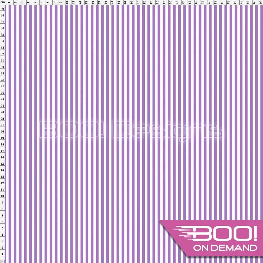 Spandex Stripes 4mm Warrior Purple Fabric