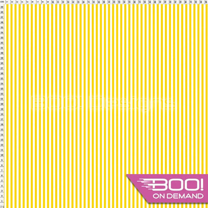 Spandex Stripes 4mm Warrior Yellow Fabric