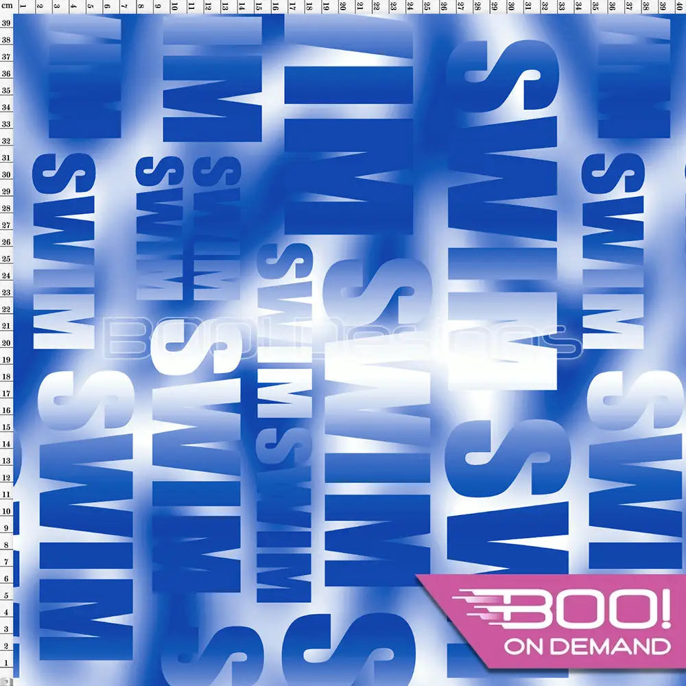 Spandex Swim Royal Fabric