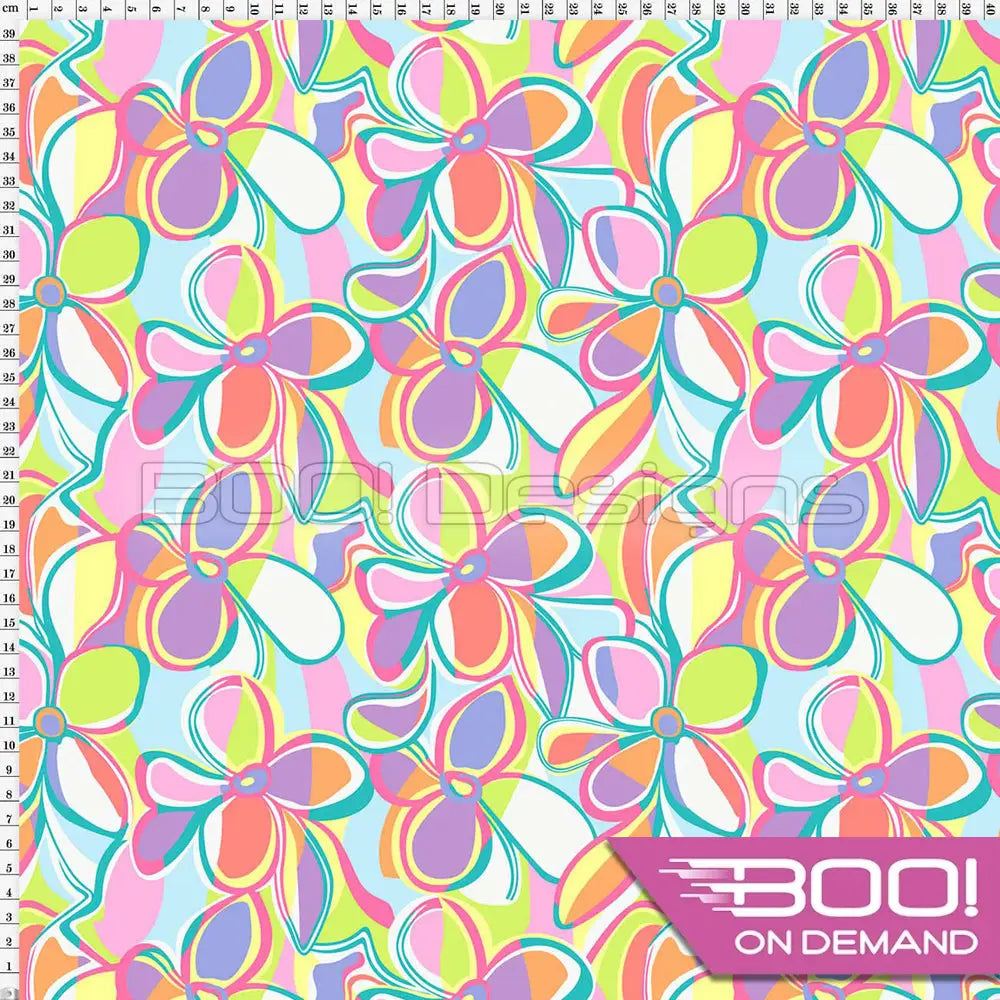 Spandex Tallulah Pastel Fabric