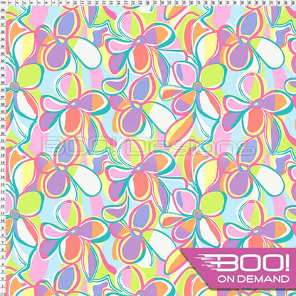 Spandex Tallulah Pastel Fabric