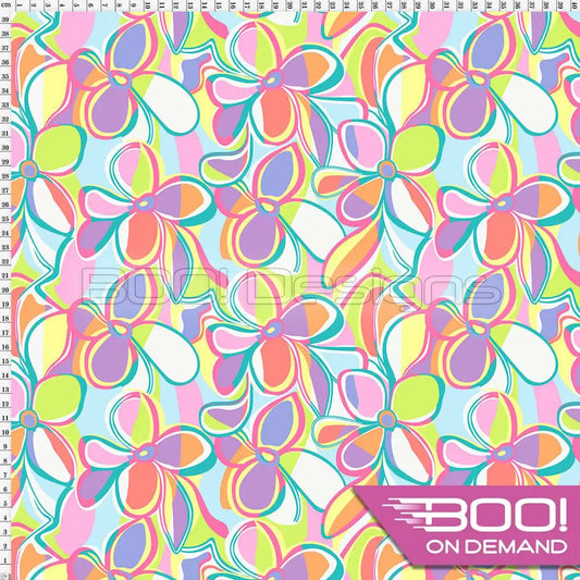 Spandex Tallulah Pastel Fabric