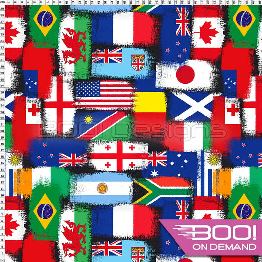 Spandex Team World Fabric