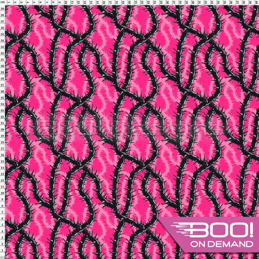 Spandex Thorn Pink Fabric