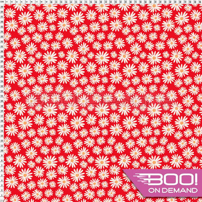 Spandex Thrive Red Fabric