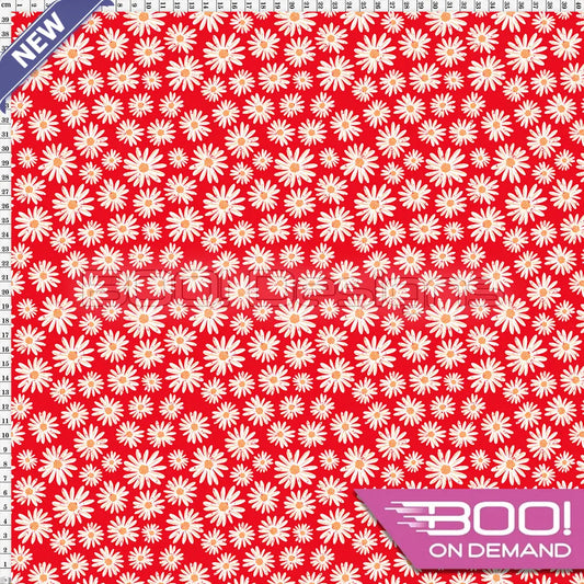 Spandex Thrive Red Fabric