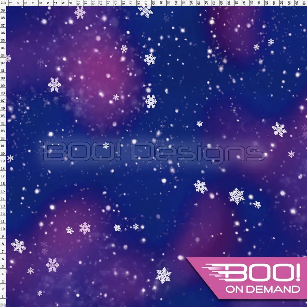 Spandex Unicorn Galaxy Navy Fabric