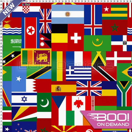 Spandex United Nations - Fabric