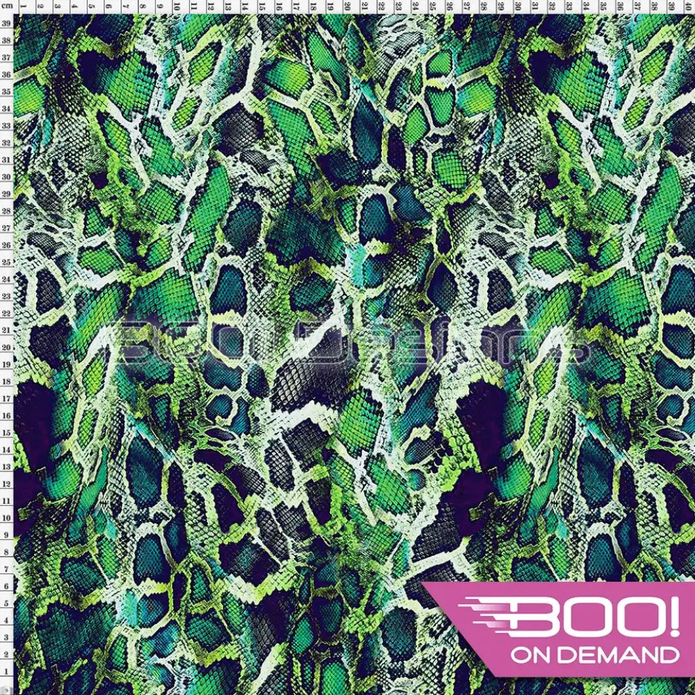 Spandex Villain Green Fabric