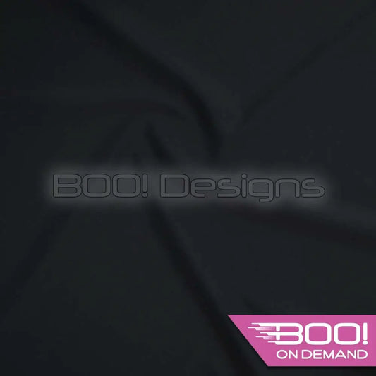 Spandex Vita Solid Black Fabric