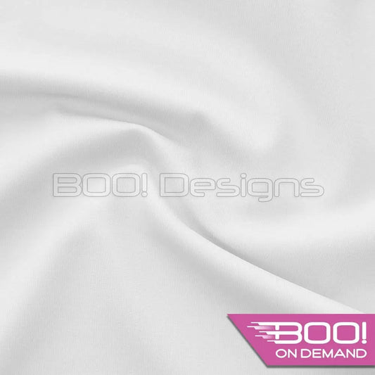 Spandex Vita Solid White Fabric