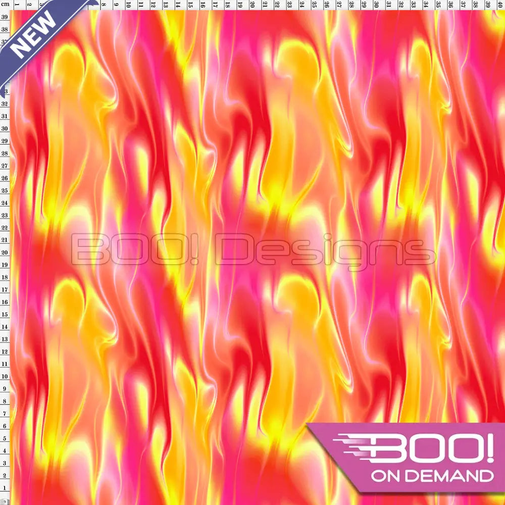 Spandex Voodoo Coral Fabric