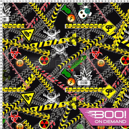 Spandex Warning Fabric