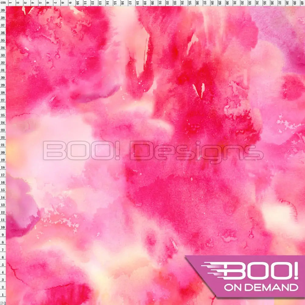 Spandex Water Marble Pink Fabric