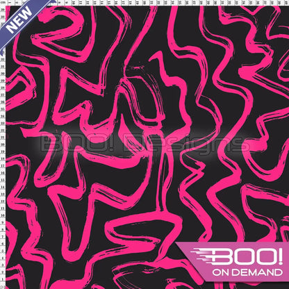 Spandex Wiggle Pink Fabric