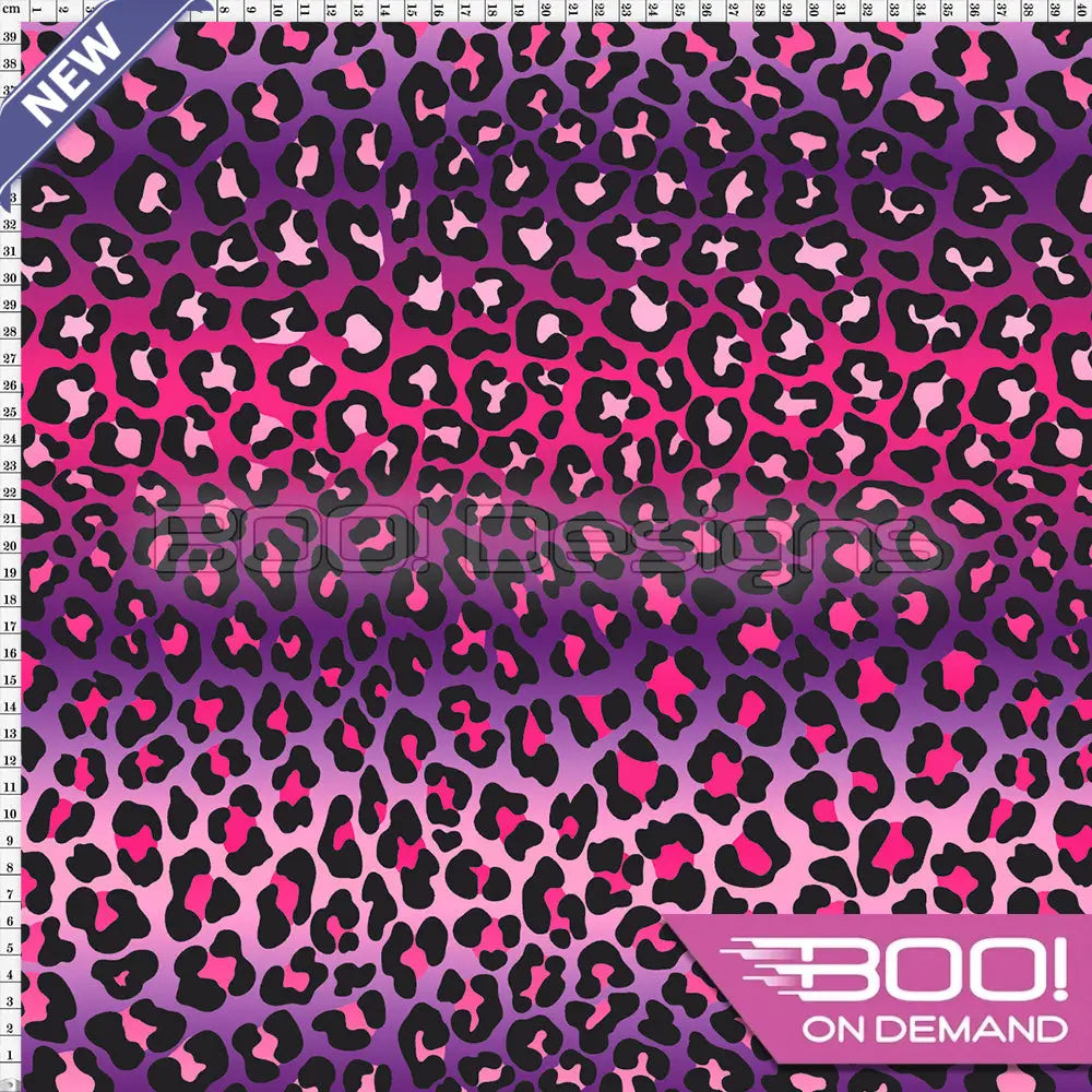 Spandex Wild Ombre Pink Purple Fabric
